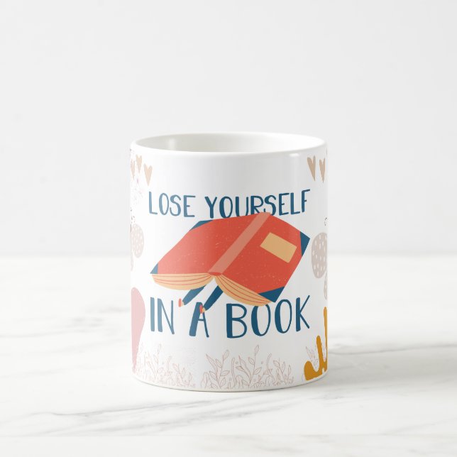 Mug perdez-vous dans un livre (Centre)