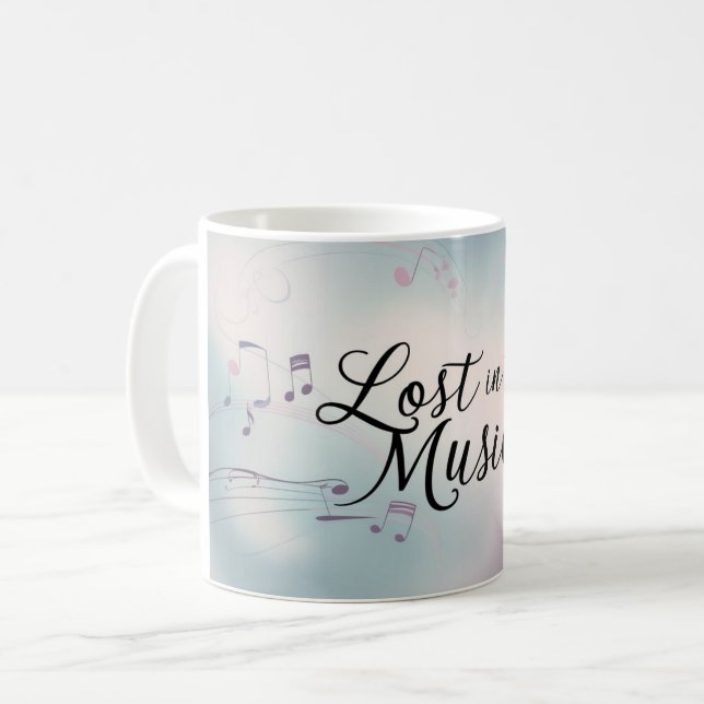 Mug Perdu Dans La Musique (Devant gauche)
