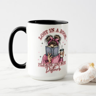 Mug Perdu dans un livre...