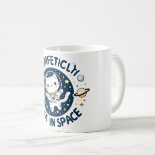 Mug Perdu pure dans la mignonne astronaute spatiale