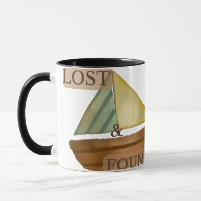 Mug Perdu & Retrouvé – Découverte de Soi  (Gauche)