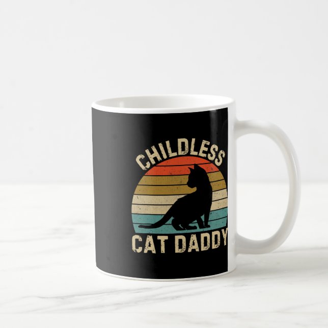 Mug Père à Chat sans Enfants 2024 1 (Droite)