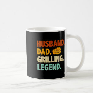 Mug Père BBQ grillant drôle mari grill Papa légende