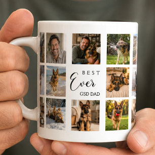 Mug Père berger allemand papa photo montage