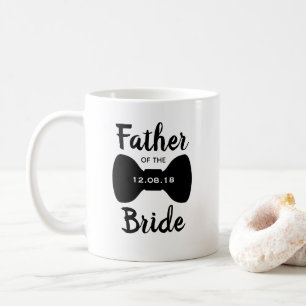 Mug Père classique de la mariée Bowtie