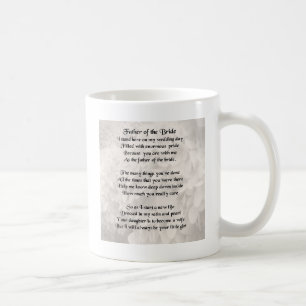 Mug Père de la jeune mariée - blanc