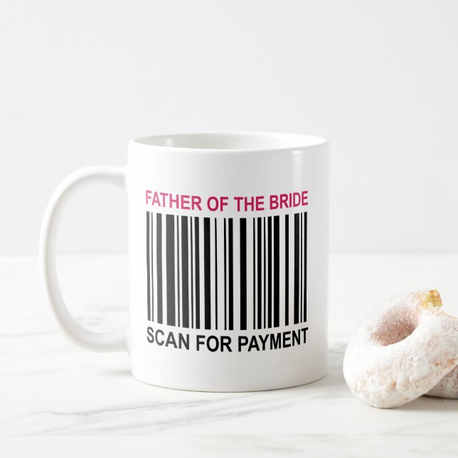 Mug Père De La Mariée (Avec donut)