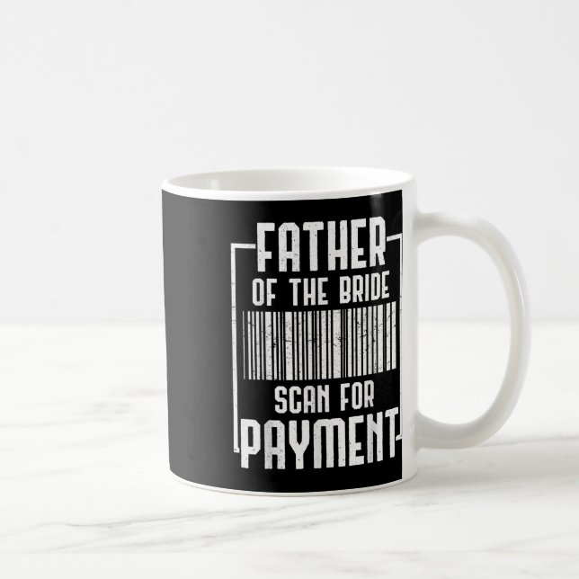 Mug Père de la mariée Cérémonie de mariage Réception G (Droite)