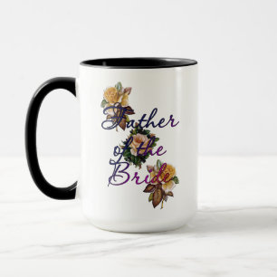 Mug Père de la mariée floral