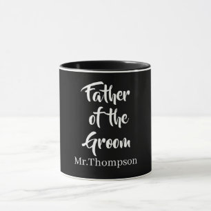 Mug Père de la salle Mariage personnalisé Cadeau paren