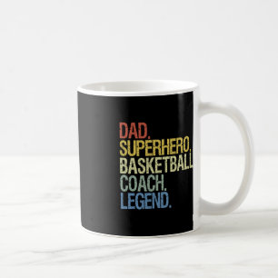 Mug père de l'entraîneur de basket-ball