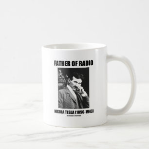 Mug Père De Radio Nikola Tesla (1856-1943)
