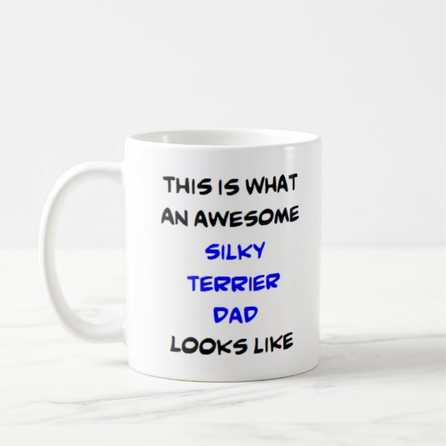 Mug père de terrier, génial (Gauche)