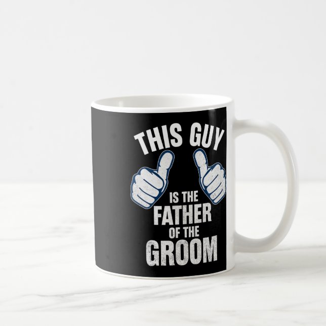 Mug Père du marié - Papa du marié  (Droite)