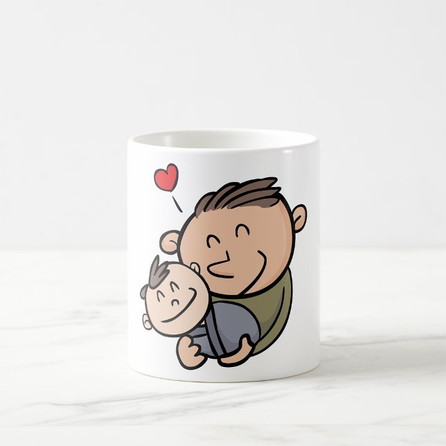 Mug Père Et Bébé (Créateur téléchargé)