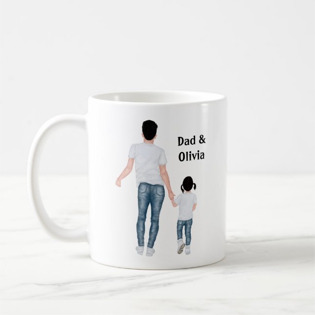 Mug Père et fille, les meilleurs amis pour toujours (Gauche)