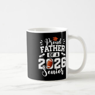 Mug Père fier d'un senior de 2026 diplômé de footll