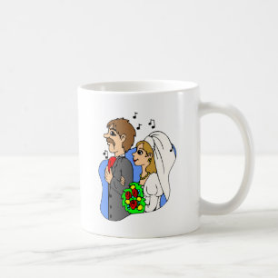 Mug Père Fille marche vers le bas Aisle Mariage Mars