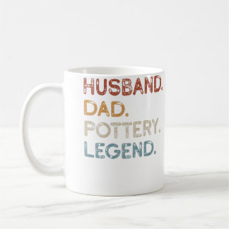 Mug Père Mari Poterie Légende Vintage Drôle Pot