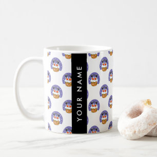 Mug Père Noël À Chimney, Neige, Noël, Nouvel An