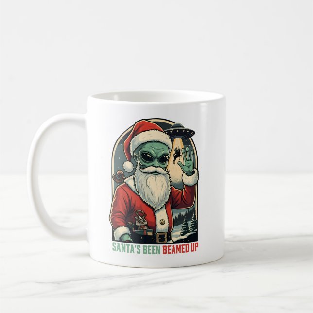 Mug Père Noël A Été Transporté (Gauche)