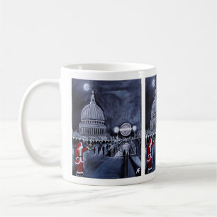 Mug Père Noël à Londres Peinture d'Alfred Fox