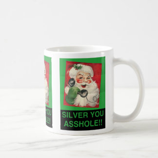 Mug Père Noël argenté