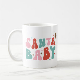 Mug Père Noël Baby Retro Christmas