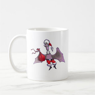 Mug Père Noël Bat muscade à gauche