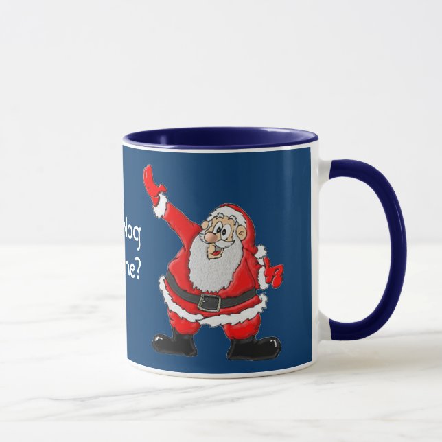 Mug Père Noël, Cadeaux de Noël Père (Droite)