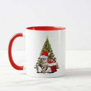 Mug Père Noël Cat