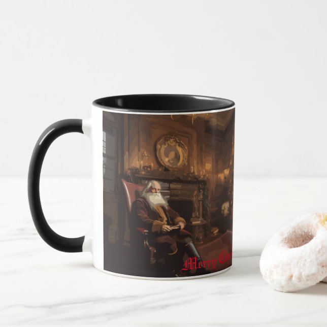 Mug Père Noël Cosy Nook (Avec donut)