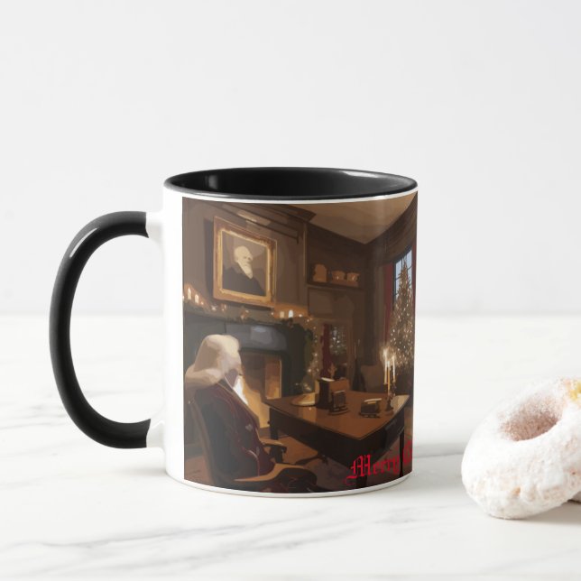Mug Père Noël Cosy Nook (Avec donut)