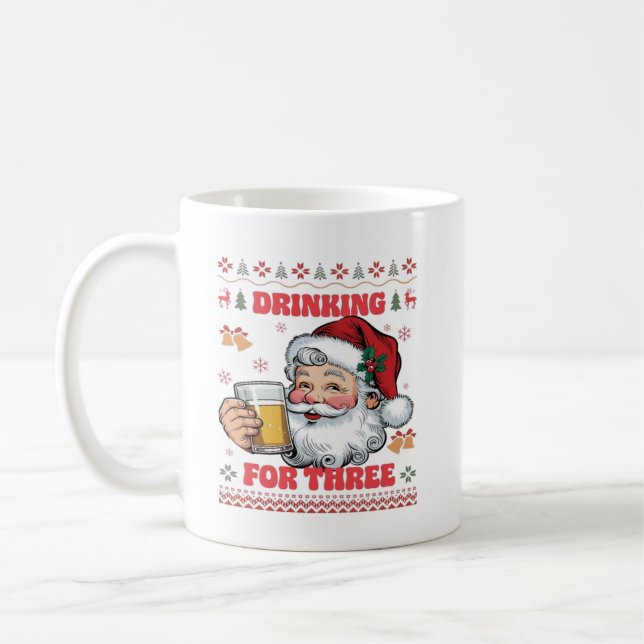 Mug Père Noël Couple Chirstmas (Gauche)