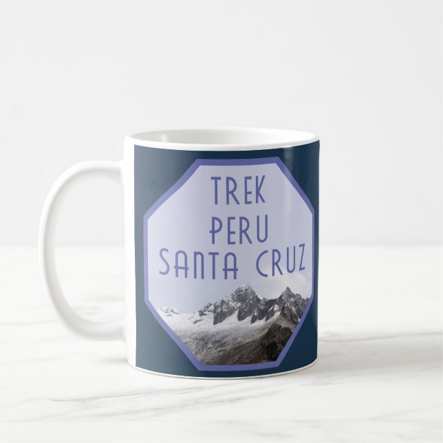 Mug Père Noël Cruz Trek, Pérou, (Gauche)