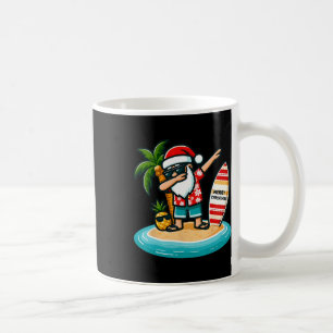 Mug Père Noël Dabbing Noël en juillet Été Tropical Ha