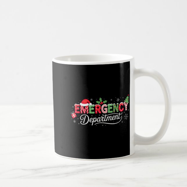 Mug Père Noël des urgences de Noël  (Droite)
