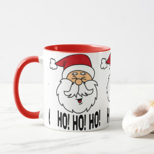 MUG **PÈRE NOËL DIT HO HO HO** FUN NOËL