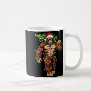 Mug Père Noël drôle Bigfoot Arbre de Noël Crypt Christ