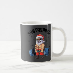 Mug Père Noël drôle Santa Meme Noël Gymnastique Cultur