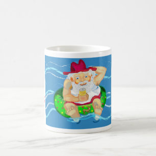 Mug Père Noël en vacances