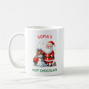 Mug Père Noël Enfants Festif Noël mignon Snowman