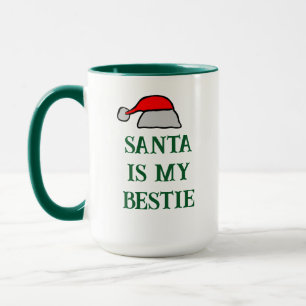 Mug Père Noël est ma bestie