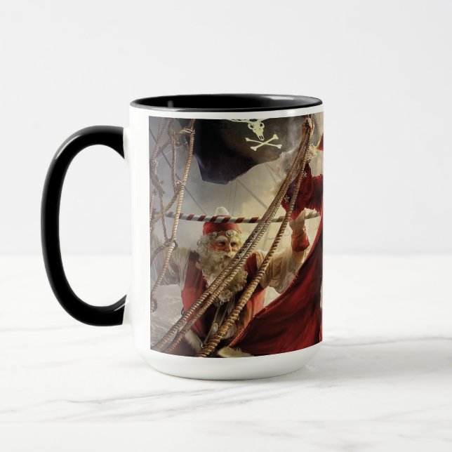 Mug Père Noël Est Un Pirate (Gauche)