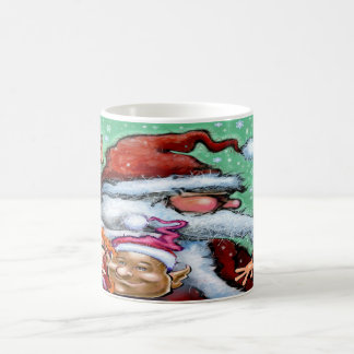 Mug Père Noël et Elfes de Noël
