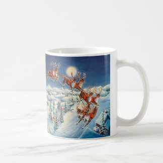 Mug PÈRE NOËL et SLEIGH par SHARON SHARPE