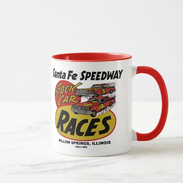 Mug Père Noël Fe Speedway, Willow Springs, IL 1953-199 (Droite)