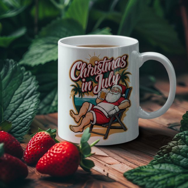 Mug Père Noël festive en dégustation de bière en juill (Créateur téléchargé)