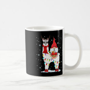Mug Père Noël Gnomes chevauchant Llama Renne Lumière d