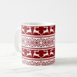 Mug Père Noël hideux Renne
